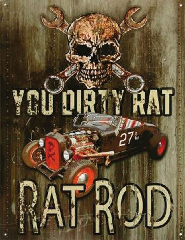 www.nexpart.de - BLECHSCHILD RAT ROD