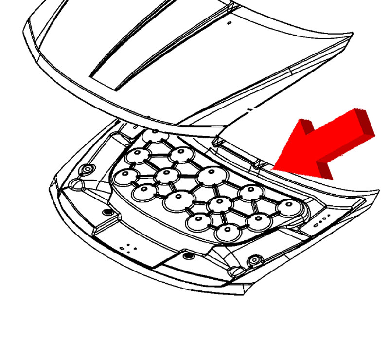 www.nexpart.de - DÄMMELEMENT MOTORHAUBE