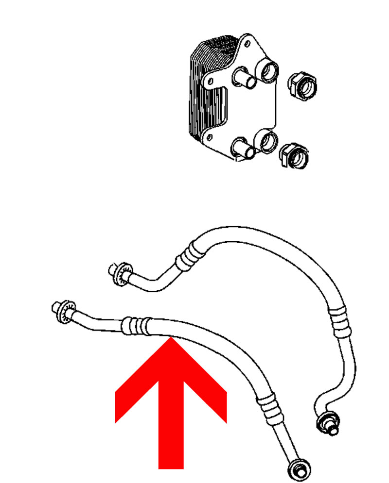 www.nexpart.de - MOTOR -ÖLKÜHLERLEITUNG