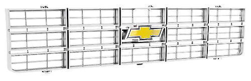 www.nexpart.de - KÜHLERGRILL GRAU M/EMBLEM