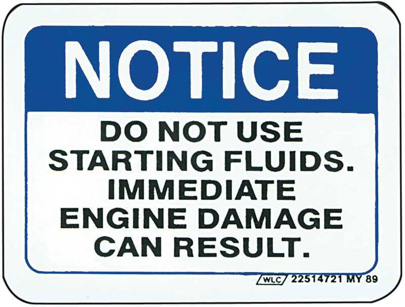 www.nexpart.de - AUFKLEBER STARTING FLUID