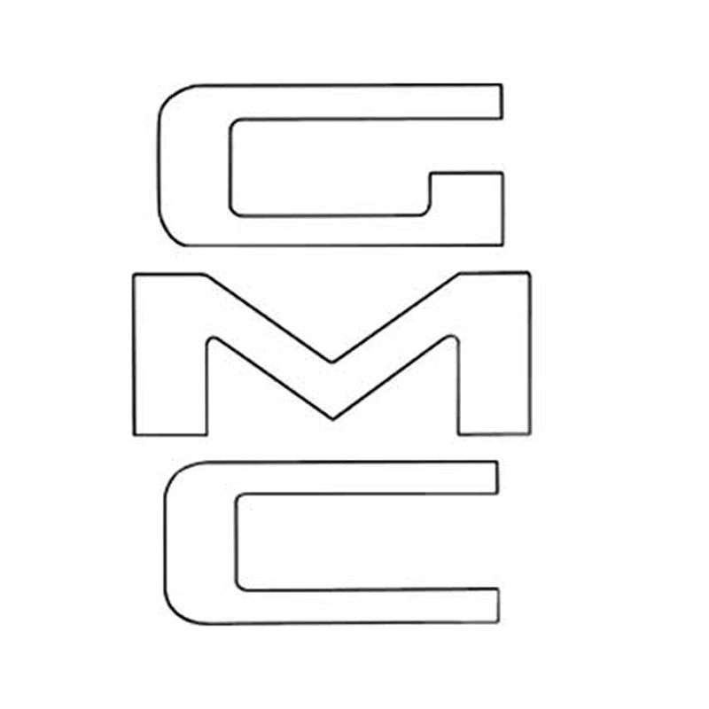 www.nexpart.de - GMC BUCHSTABEN WEISS