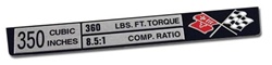 www.nexpart.de - CONSOLE DATAPLATE. 350 CI