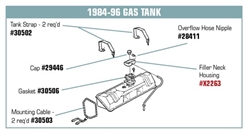 www.nexpart.de - GAS TANK STRAPS.
