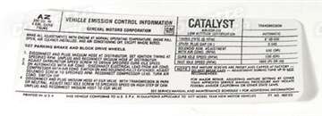www.nexpart.de - DECAL. EMISSION L48 CALIF