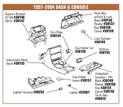 www.nexpart.de - INSULATOR. UNDER DASH RH