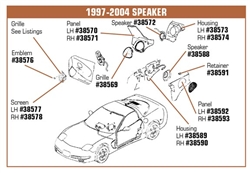www.nexpart.de - SPEAKER EMBLEM. FRONT