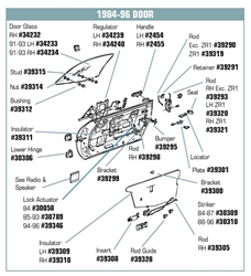 www.nexpart.de - DOOR LOCK ROD. CYLINDER-M