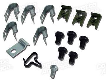 www.nexpart.de - BRAKE LINE CLIP/SCREW SET