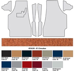 www.nexpart.de - FRONT CARPET. GRAY PILE