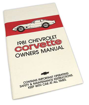 www.nexpart.de - OWNERS MANUAL. CORVETTE