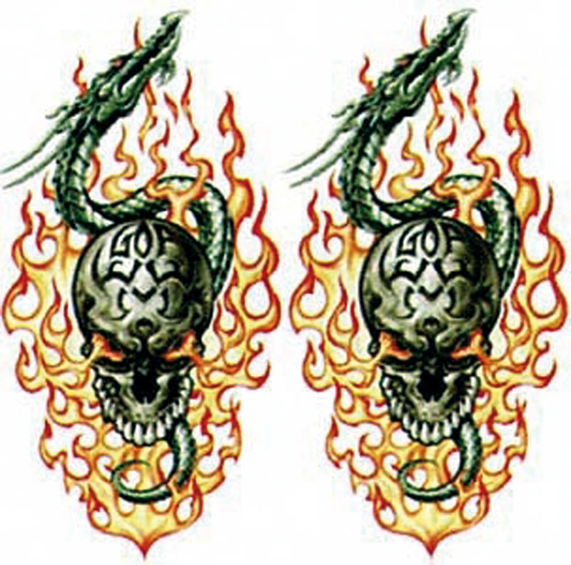 www.nexpart.de - DRAGONSKULL WITH FLAME